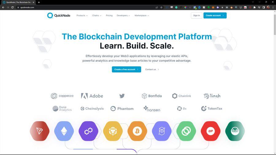 Quicknode Blockchain Dev Platform